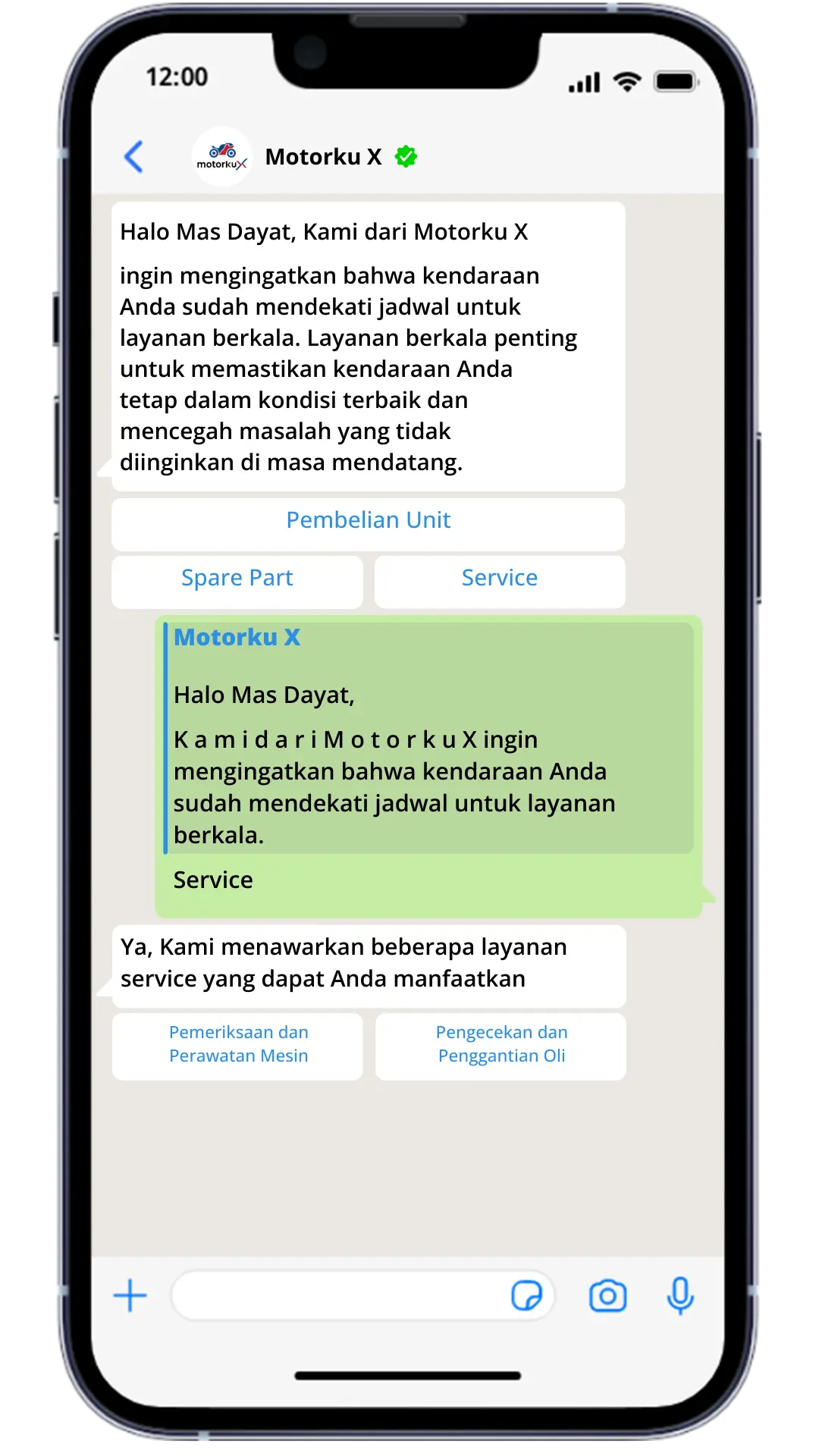 Fitur Whatsapp API